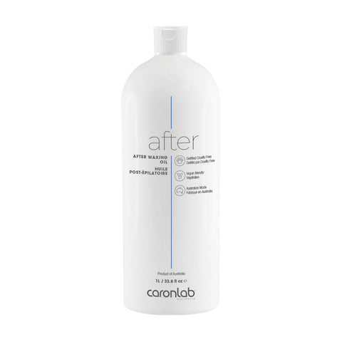Caronlab After Waxing Oil Skin Cleanser and Moisturiser 1L