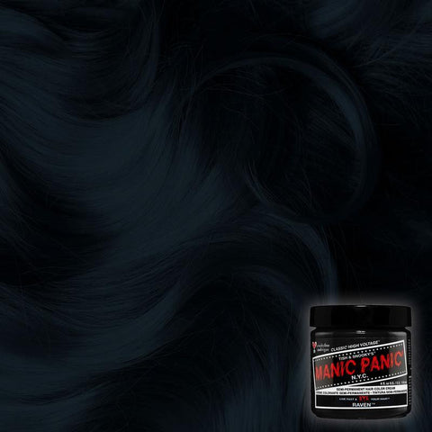 Manic Panic Raven 118ml High Voltage Classic Cream Formula Hair Color