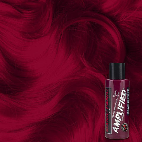 Manic Panic Vampire Red 118ml Amplified Squeeze Bottle Formula Hair Color
