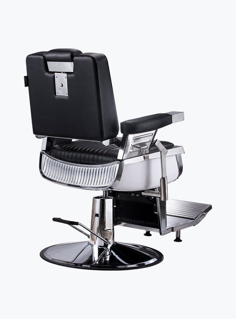 Karma Brisbane Barber Chair 04010102 - Chrome & Black - image 3