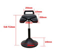 Karma St Franklin Pedestal Stool Black 07080101 - image 2