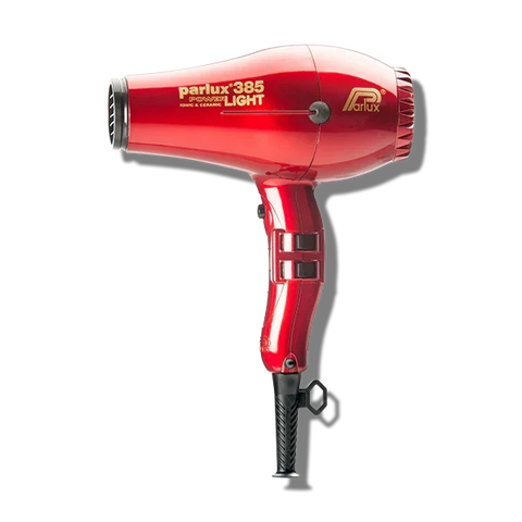 Parlux 385 Power Light Ceramic and Ionic Hair Dryer Red