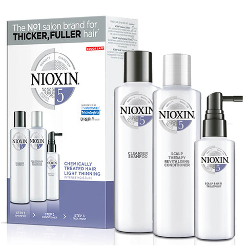 Nioxin Hair Trial Set - System 6 (Trio Set) Chemically Treated Progressed Thinning