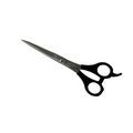 Bob Black Handle 6.5 inch Scissors Made In Italy