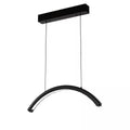 Karma LED 28" Ceiling Mounted Lamp Black 010901