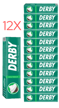 Derby Shaving Cream 12 Pack Bundle - Professional Turkish Shaving Cream Tube 100g - Natural Scent - image 2