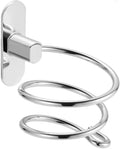 Bob Hairdryer Holder Spiral Silver