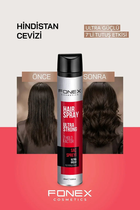 Fonex Hair Spray Ultra Strong 400ml - image 3