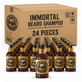 24x Immortal NYC Beard Shampoo 250ml – Professional Beard Wash & Cleanser (Carton Deal)