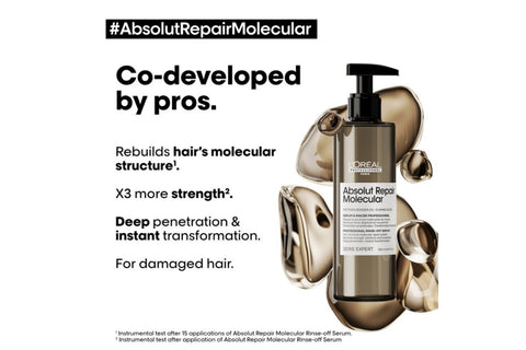 L'Oreal Absolut Repair Molecular Rinse-Off Serum 250ml
