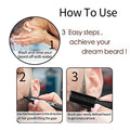 BOB Beard Filler Pen Kit With Brush - Black
