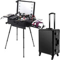 Karma Rolling Makeup and Hairdressing Case with LED Lights and Bluetooth Speaker