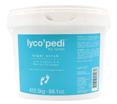 Lycon Lyco'Pedi Sugar Scrub 2.5kg