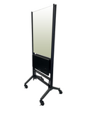Karma Broome Double Sided Mobile Workstation with Mirror Black 060901 - image 3