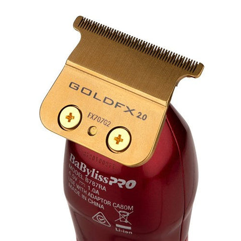 BaBylissPRO Red FX Outliner Trimmer Cord/Cordless