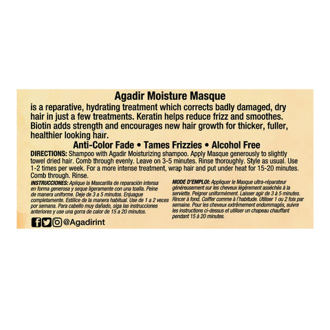 Agadir Argan Oil Moisture Masque 236ml