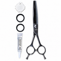 BOB Dragon Professional Edition 6 Inch Japanese Steel Thinning Scissor VG10 Cobalt Steel - Made In Italy - image 3