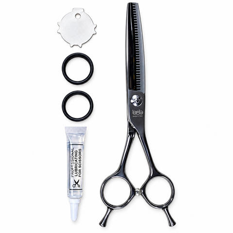 BOB Dragon Professional Edition 6 Inch Japanese Steel Thinning Scissor VG10 Cobalt Steel - Made In Italy - image 3