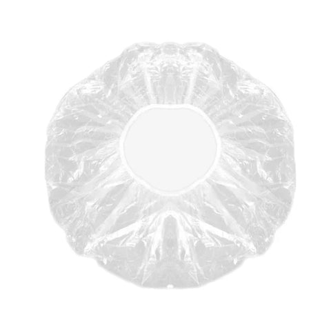 BOB Disposable Plastic Shower Caps 100 Pack – Professional Salon & Spa Hair Covers - image 4