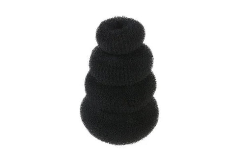 BOB Hair Donut Black 8cm - Small - image 2