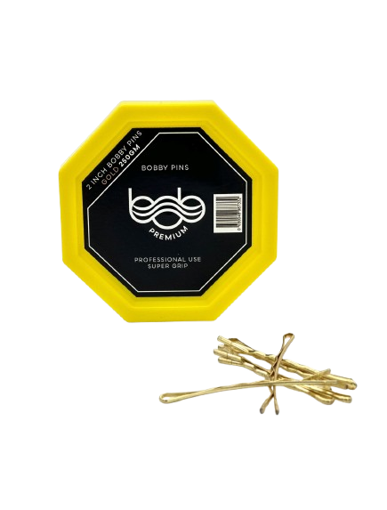 BOB Premium Bobby Pins 3 Inch 250g - Gold
