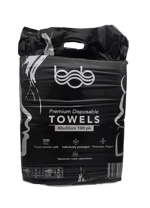 Carton of BOB Premium Professional Disposable Hair Salon and Barber Towel 40x80cm 6 Bags - image 3