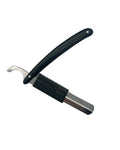 BOB Turkish Cut Throat Razor Black - Made In Italy
