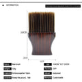 Bob Neck Duster Brush with Dark Timber Handle and Soft Bristles - image 2
