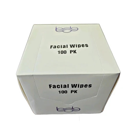 Bob Premium 4-Ply Facial Wipes 100pk 30x30cm