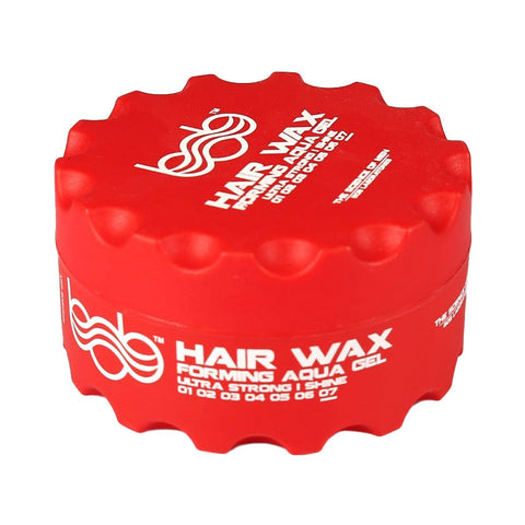 Bob Wax Deal - 48x Bob Hair Wax Forming Aqua Gel Ultra Strong and High Shine 150ml Red - image 2