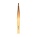 Bob Premium Tweezers Slant Gold - Made in Italy
