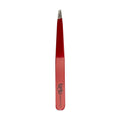 Bob Premium Tweezers Slant Red - Made in Italy