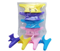 Bob Salon Butterfly Hair Clips 12pk - Coloured