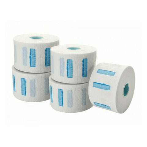 BOB Premium Self Adhesive Salon Neck Strips White - 5 Rolls x 100 Sheets Per Roll