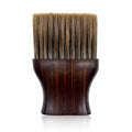 Bob Neck Duster Brush with Dark Timber Handle and Soft Bristles
