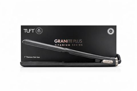 TUFT Floractive Titanium Series 1inch Hair Straightener 250C Black - image 3