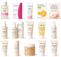 K-SECRET Complete Korean Skincare Bundle 16-Piece Set – SEOUL 1988 and Calamine collection with cleansers, serums, moisturisers, eye care and SPF