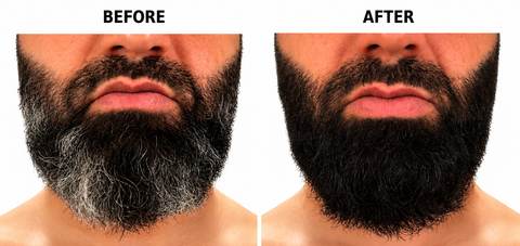 CORLIFEN Permanent Ammonia-Free Vegan Hair and Beard Colouring Shampoo 180ml - Natural Black - image 2