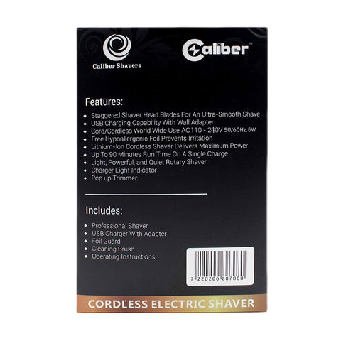 Caliber RPG Cordless Foil Shaver