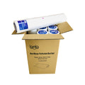 Carton of 6x Bob 100m Bed Roll Non-Woven Perforated with Crosscut White 80cm x 200cm - 300 Sheets in Total