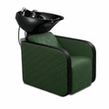 Karma Complete Shampoo Unit Clunes Manual Green with Pattern & White Standard Basin 0315162204MP