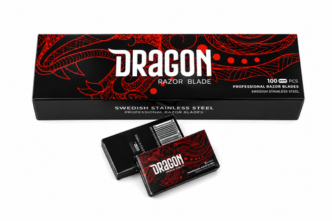 Dragon Double Edge Razor Blade Refill Tower - 100 Swedish Stainless Steel Blades - image 3