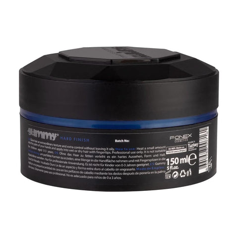 3x Gummy Professional Keratin Complex Hard Finish Styling Wax 150ml - image 3