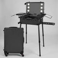 Karma Rolling Makeup and Hairdressing Case with LED Lights and Bluetooth Speaker - image 2