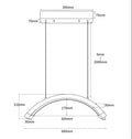 Karma LED 28" Ceiling Mounted Lamp White 010904 - image 2