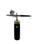 Bob Airbrush Gun Compressor Kit Black and Gold