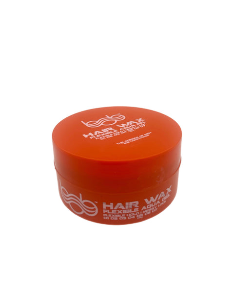 BOB Hair Wax Crazy Aqua Gel Flexible Hold Ultra Shine 150ml ORANGE