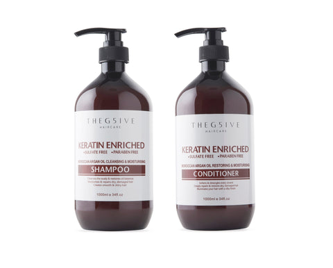 THE G5IVE HAIRCARE Moroccan Argan Oil Duo Pack 1000ml