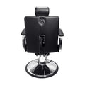 Karma Mt Isa Barber Chair Chrome & Black 04080102 - image 3