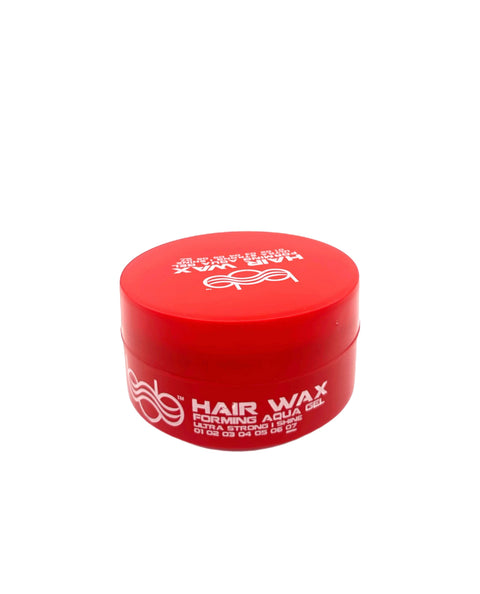BOB Hair Wax Forming Aqua Gel Ultra Strong and High Shine 150ml RED